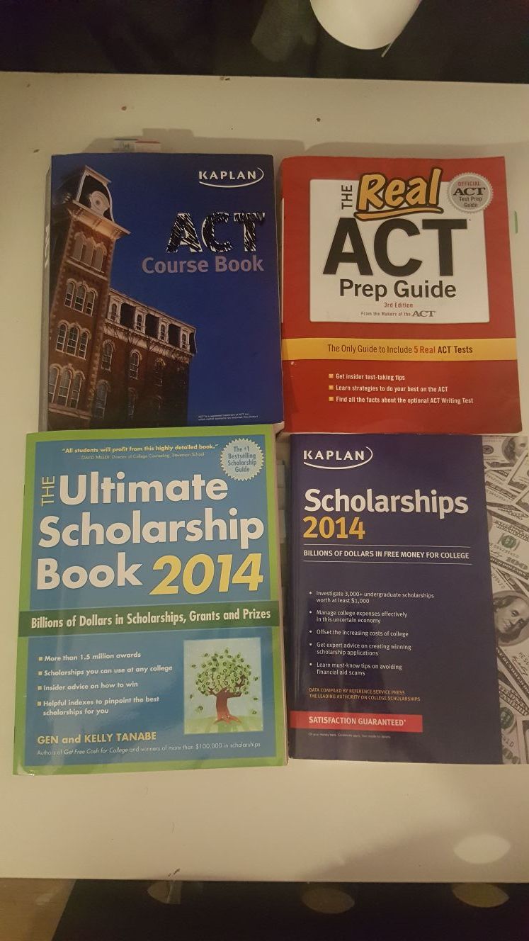 ACT prep books