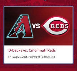 Dbacks tickets