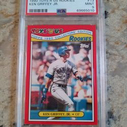 '90 Topps Toys R Us Ken Griffey Jr. Baseball Card & Set!