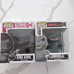 Godzilla #239 And Kong Skull Island #388