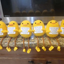Crochet Duck With Message