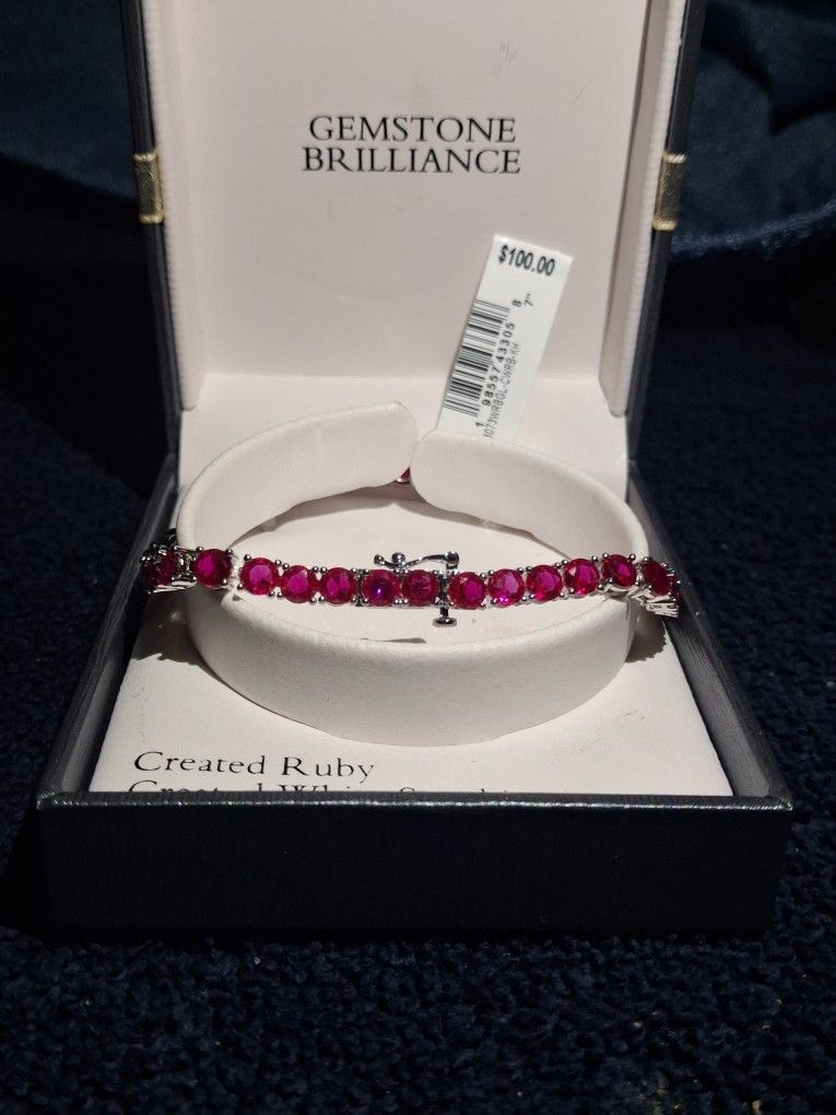 Lab Grown Ruby,sapphire And Diamond 