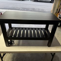 Small Black End Table 
