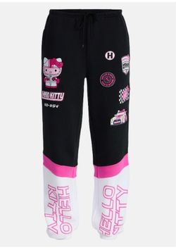 NWT Hello kitty sweatpants size Medium