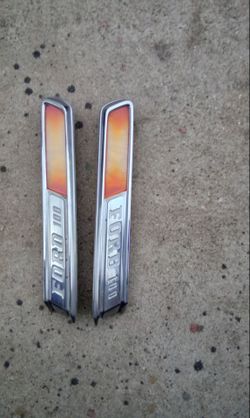 68-72 Ford Trucks EMBLEMS letrero part