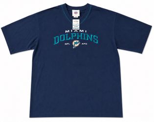 New Miami Dolphins NFL Embroidered XL T-Shirt