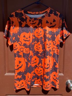 Halloween Pumpkin Crewneck Shirt S
