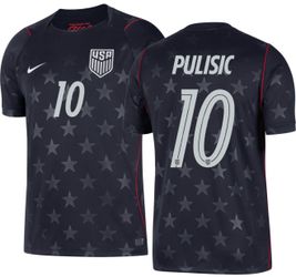 Men Nike USMNT Christian Pulisic #10 FIFA Soccer World Cup 2026