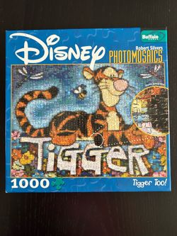 Disney Tigger Photo Mosaic Puzzle 1k Pieces