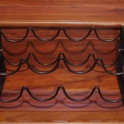 Iron Wine Rack 