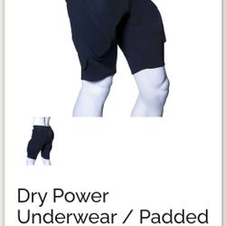 CrashPads dry power underwear/padded shorts. Small size.