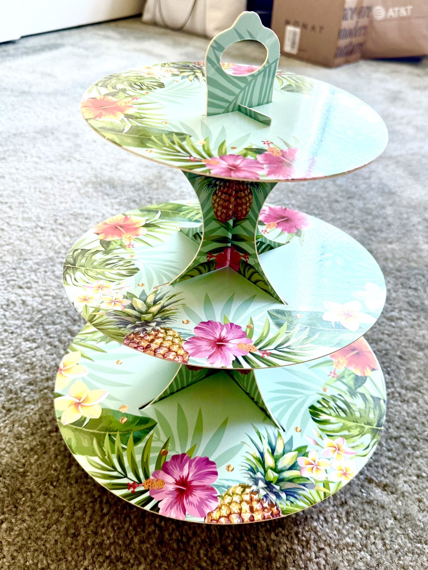 Tropical Cupcakes stand