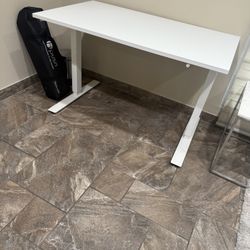 Desk Side Table And Rug 