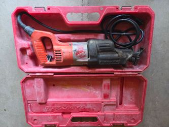Milwaukee Sawzall works great.