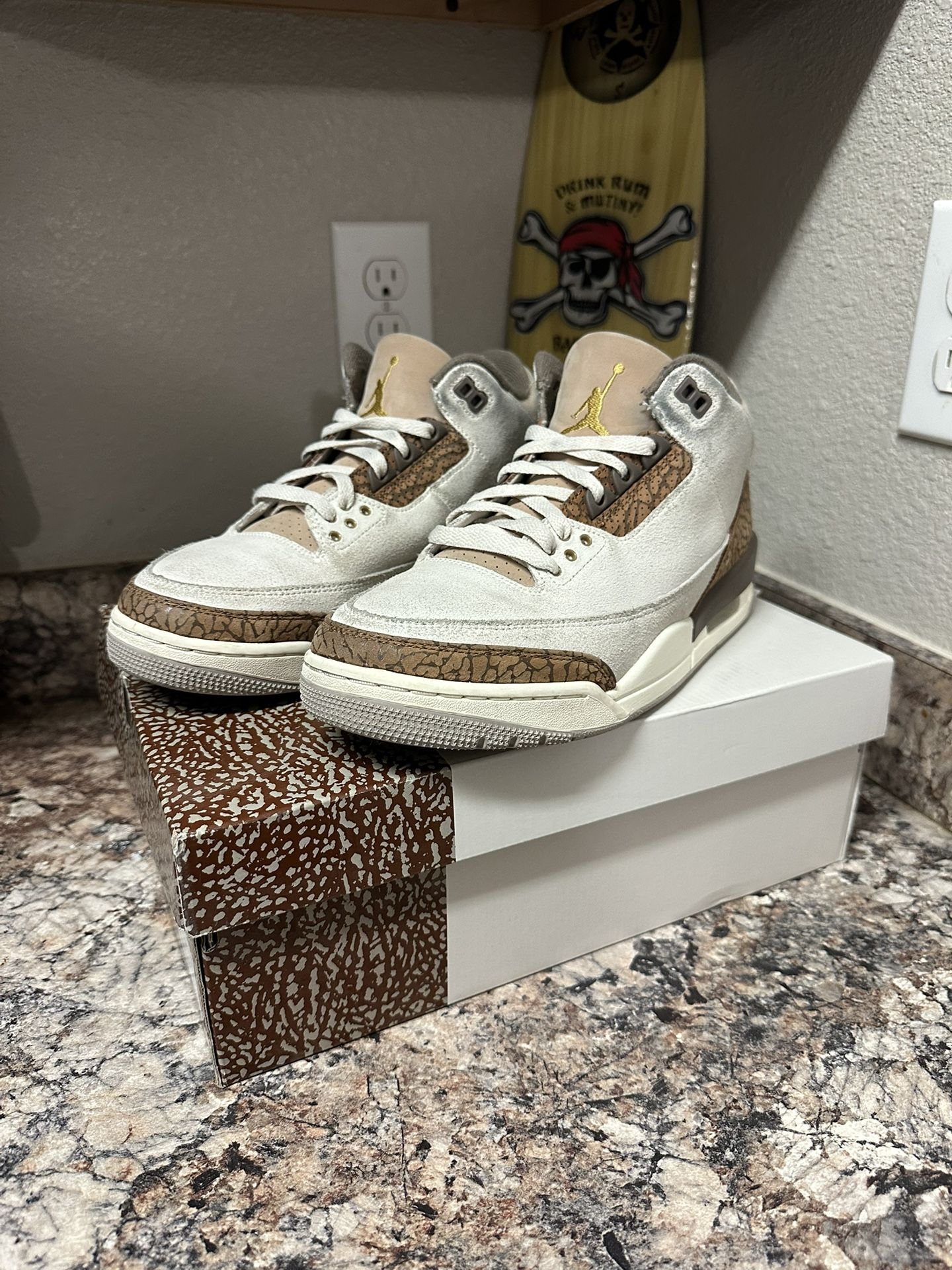 Jordan 3 Palomino Size 9M