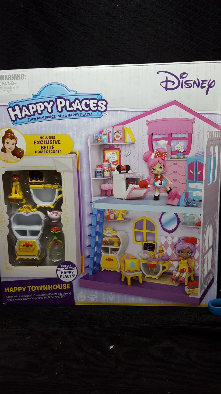 Disney happy place town house & accessories
