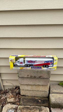 Pepsi Team Racing Die Cast Semi Truck 