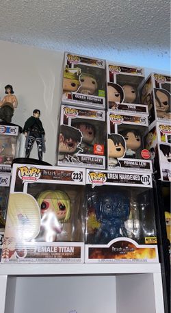 Attack on titan Funko pops