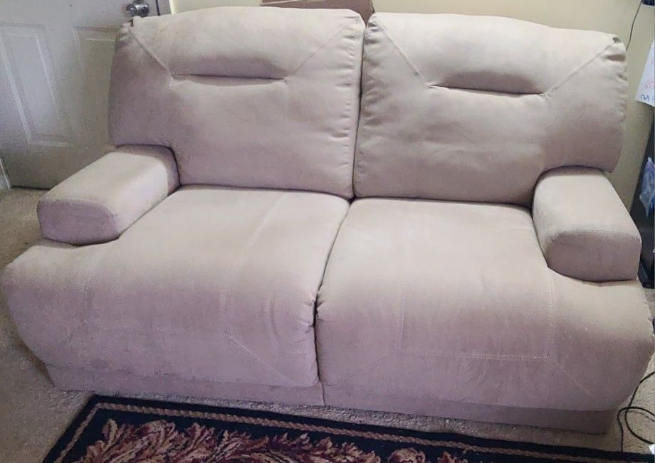 Power Recliner Love Seat Sofa