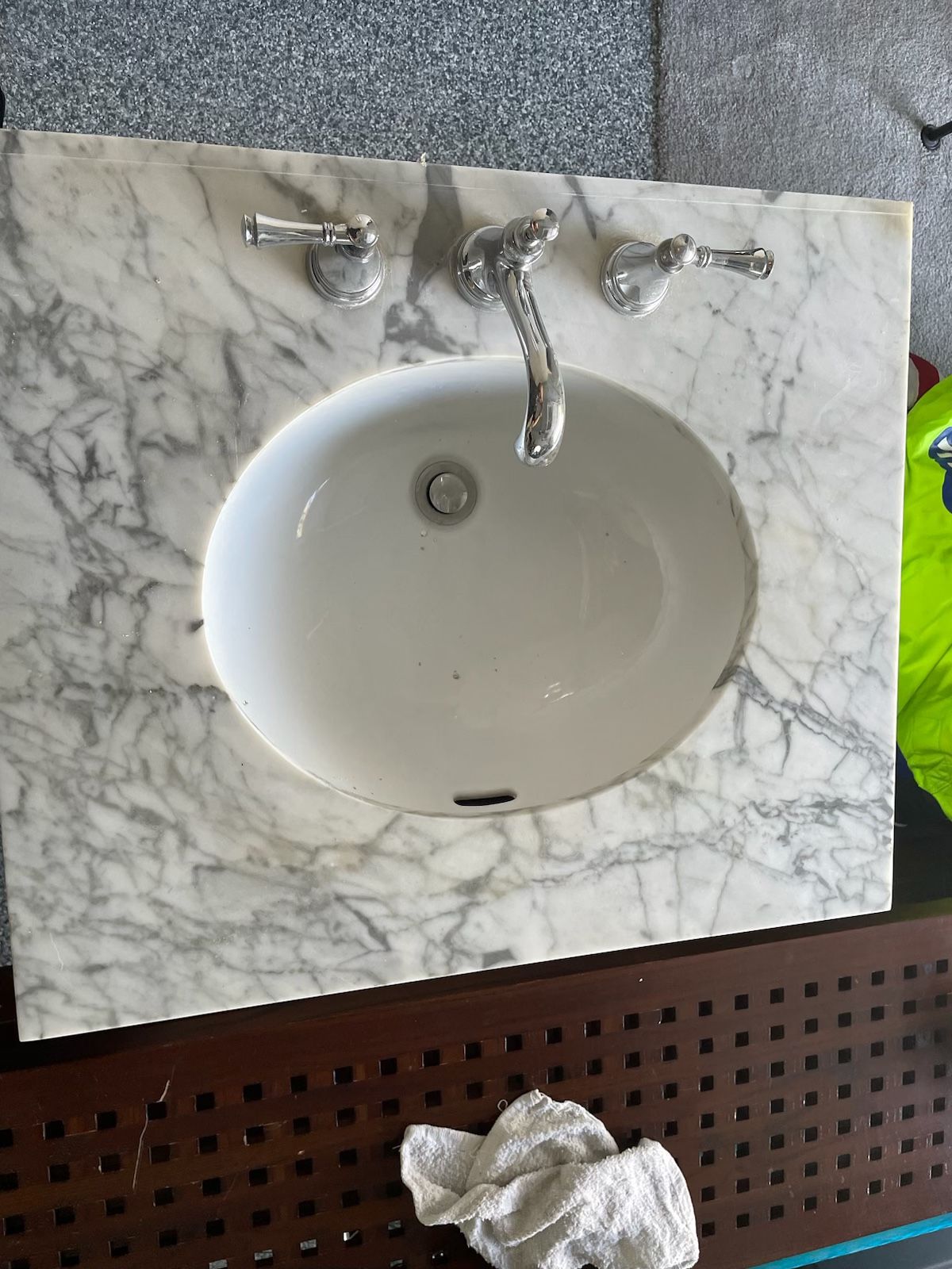 Real Marble Antique Sink