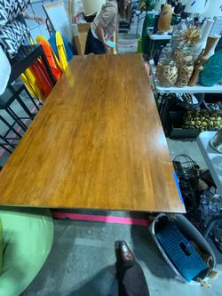 Rectangular Wooden Dining Table