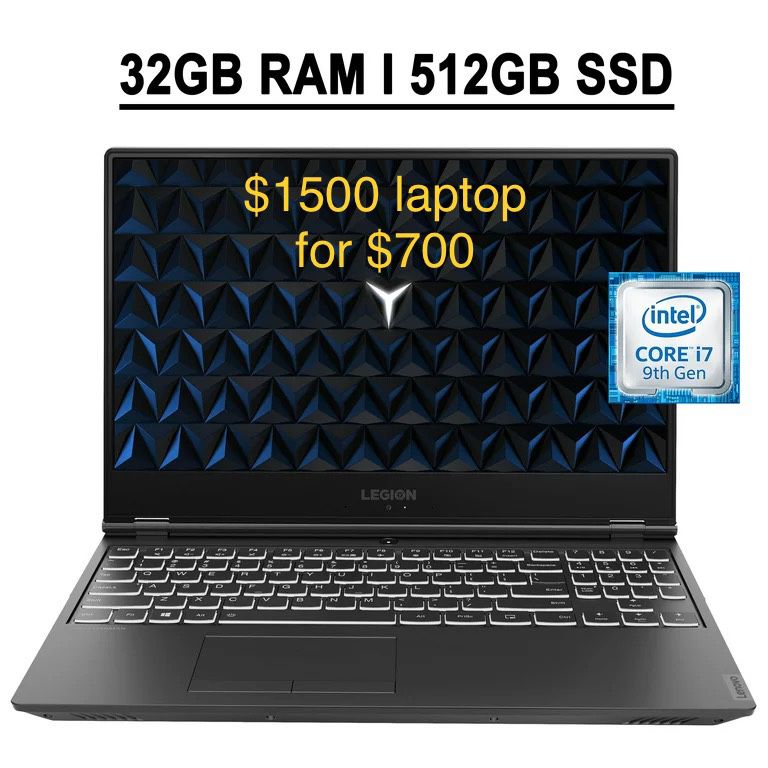 Gaming Laptop Lenovo Legion Y540  32 Gb Ram
