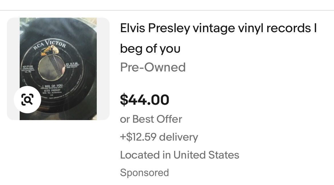 Elvis Presley Small Album