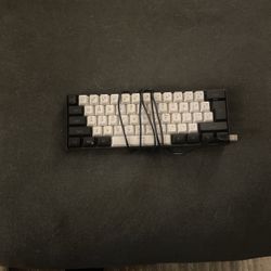 Black & White LED Gaming Keyboard