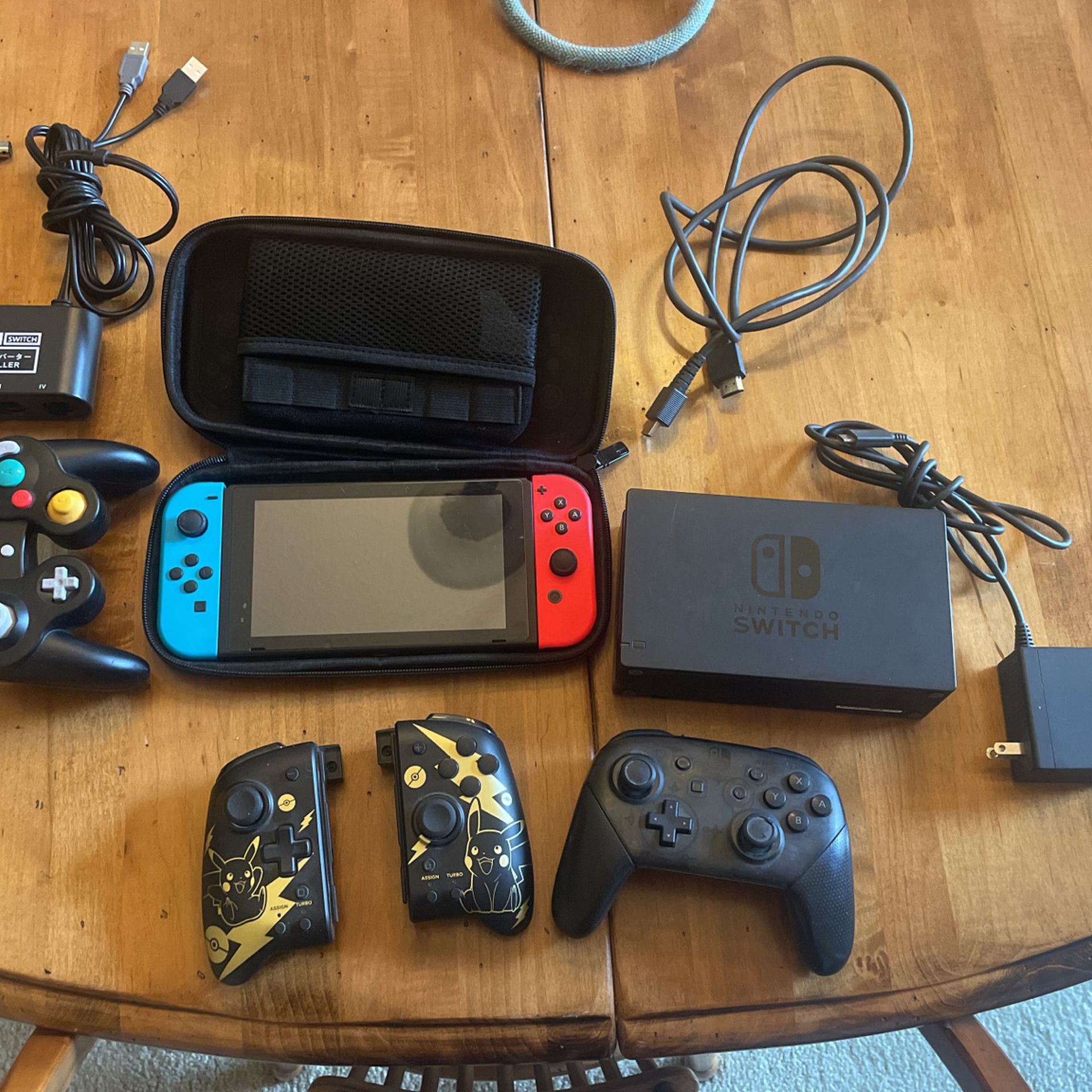 Nintendo Switch and Accessories. 