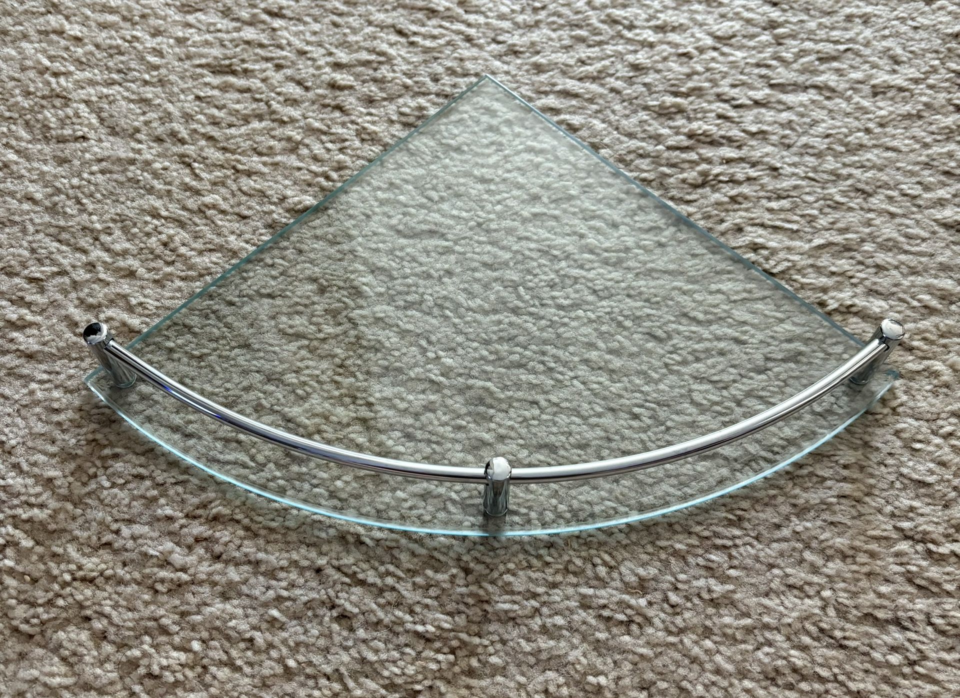 Corner Glass Shelf