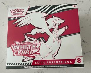 Pokemon White Flare Elite Trainer Box