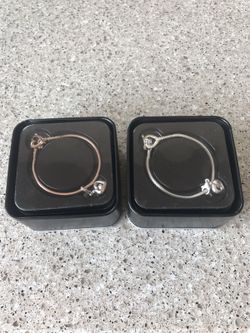 Women's heart sterling bracelet