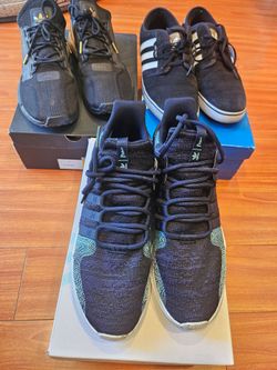 3 Used Pairs of Adidas Shoes