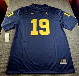 Michigan Wolverines Bryce Underwood Mens Stiched Blue Jerseys Various Sizes Pick Up Easley S.c.