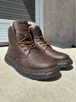 Dr Martens crazy horse boots
