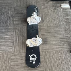 Burton SOBE 153 CM With Burton Bindings