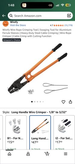Wire Rope Crimper