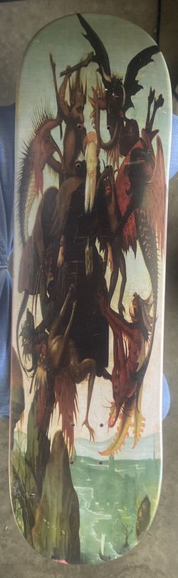 brujaria st. anthony skateboard deck