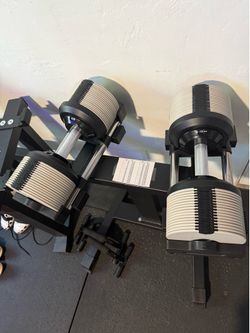 10-80LB (36KG) Adjustable Dumbbells w/ Stand – 1KG (2.2lb) Increments