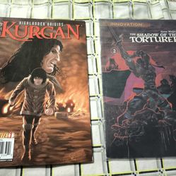 HIGHLANDER ORIGINS - KURGAN (2008)  DYNAMITE #1   OOP COMIC + SHADOW OF TORTURER