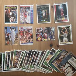 41 Basketball Cards 1992-94