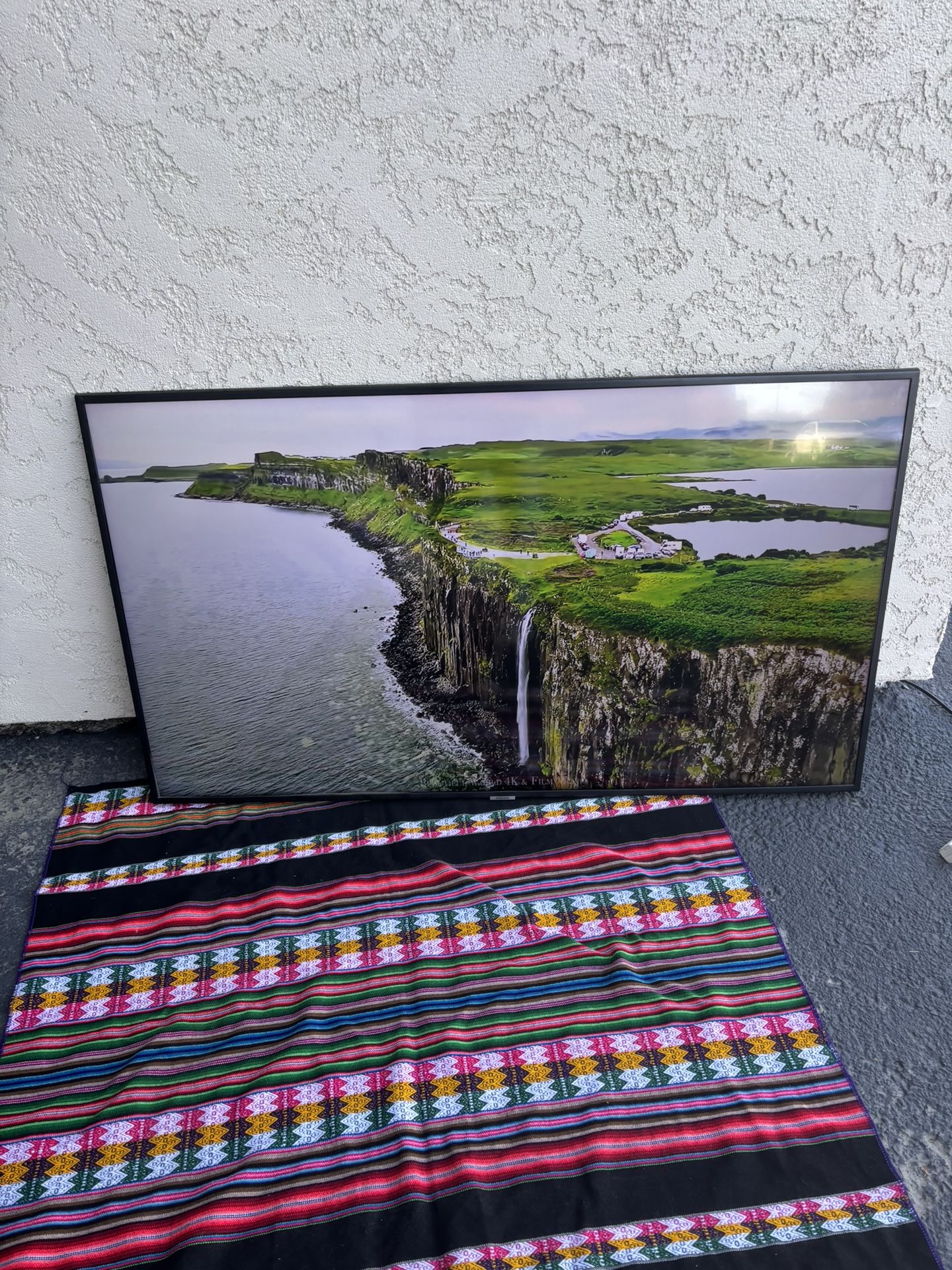 Samsung 50” smart 4k tv.