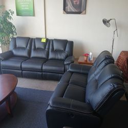 POWER RECLINER SOFA & LOVESEAT 