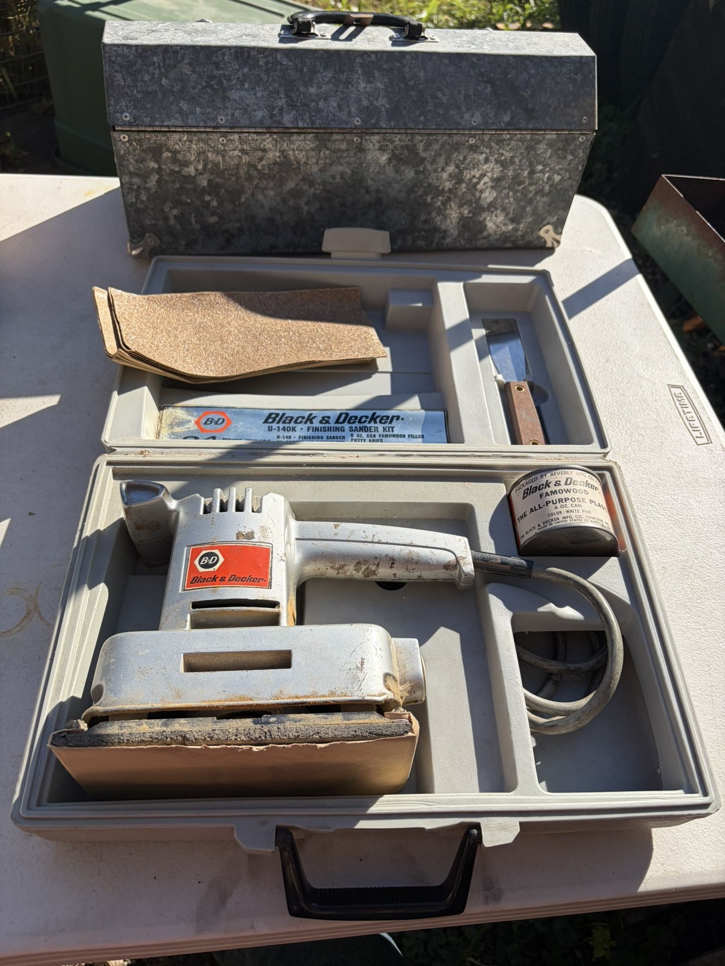 Black and Decker U-145K Finish Sander Kit 