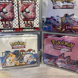 Sealed Pokémon Items For Sale 