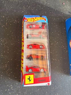 Hot Wheels Ferrari 5-Pack ā Red Ferrari Collection ā Sealed