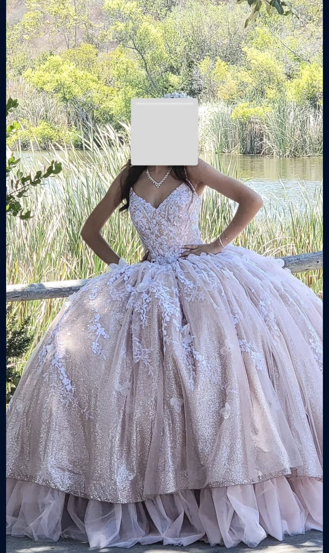 Blush Pink Quince Dress