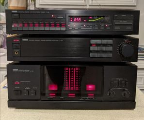 Vintage Yamaha Power Amplifier Preamplifier and Tuner