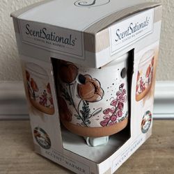 ScentSationals Freckled Floral Full Size Plug In Wax Warmer just $8 xox