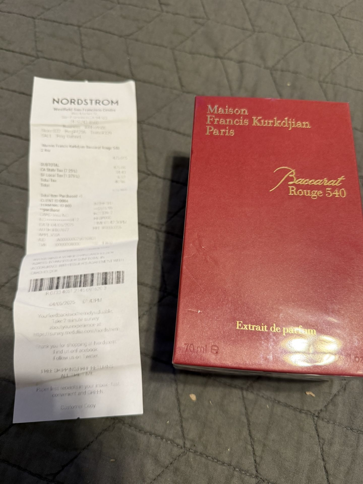 Maison Francis Kurkdjian Paris Baccarat Rouge 540 2.4 fl.Oz